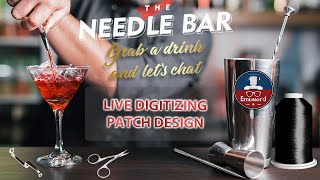 The Needle Bar: Live digitizing patch design