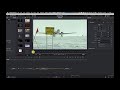 davinci resolve の fusion による安定した映像