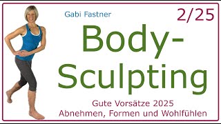 2/25🔹30 min. Body Sculpting | Definition für Deine Figur, Workout ohne Geräte