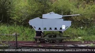 Railway Oddities - Industrial Monorail System and a Wickham Automatic Target Trolly