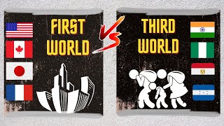 First World vs Third World Countries - What's the Difference ? | Developing vs Developed Countries.