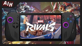 Marvel Rivals ROG Ally X Gameplay \u0026 Settings