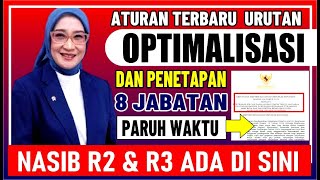 🔴 INTIP ATURAN TERBARU KAPAN OPTIMALISASI FORMASI \u0026 8 JABATAN PARUH WAKTU