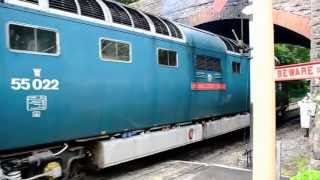 Deltic 55022 Royal Scots Grey on the WSR