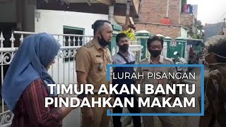 Viral Video Makam di Tengah Gang, Lurah Pisangan Timur, Pulogadung akan Bantu Pemindahan Makam