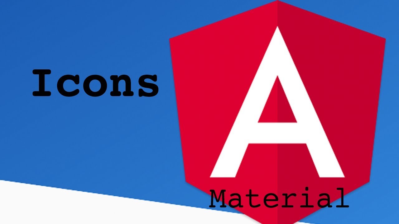 Angular Material Icons - YouTube