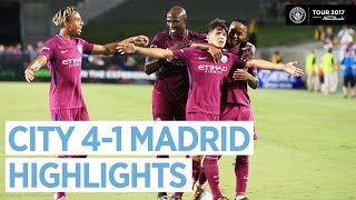 Man City vs Real Madrid 4-1 | All Highlights & Goals - Official HD 27 July 2017