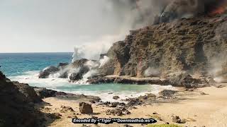 Volcanic eruption escape. Part 3. Jurassic world fallen kingdom