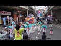 yosakoiぶち楽市民祭2024・チーム蕾 tsubomi （みずほ銀行前会場）