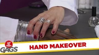 Full Hand Makeover Prank