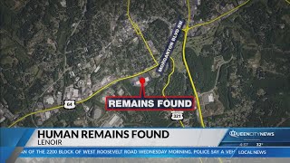 Human remains found behind closed Lenoir Mall, police say