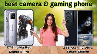 ZTE nubia Red Magic 8 Pro V'S ZTE Axon 40 Ultra Space Edition full compare video