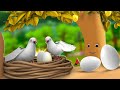 जादुई पेड़ कबूतर के अंडे - Magical Tree Pigeon Eggs 3D Animated Hindi Moral Stories for Kids JOJO TV
