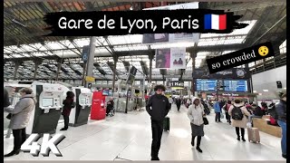 Gare de Lyon - Walking Tour - 4K