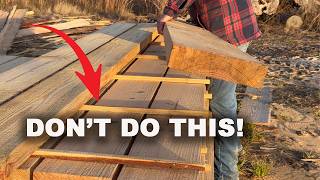 The BIGGEST Mistake In Woodcutting.