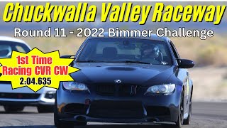 2022 Bimmer Challenge Round 11 in BMW E92 M3 @ Chuckwalla CW