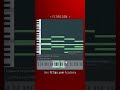 Piano Roll Secret Shortcut | FL Studio Tutorial #shorts