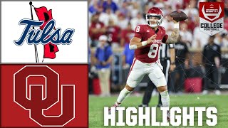 Oklahoma Sooners vs. Tulsa Golden Hurricane | Full Game Highlights
