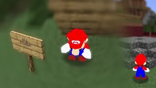 MINECRAFT BLJ?!?! Bob-omb Battlefield in Minecraft 1.18.2 with Retro64 Mod