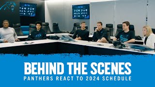 Behind The Scenes: Panthers React to 2024 Schedule