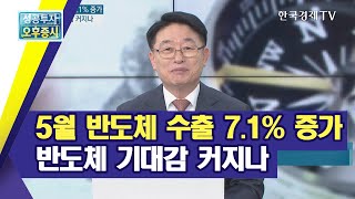 5월 반도체 수출 7.1% 증가 반도체 기대감 커지나/박영호의 테마진단/한국경제TV