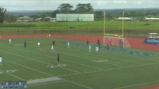 Kamehameha Hawai'i High School vs Waiakea High School Mens Varsity Soccer