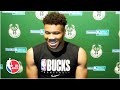 Giannis Antetokounmpo reacts to the MVP debate between him and LeBron James | NBA on ESPN