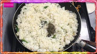 cách chế biến cơm rang ớt xanh ngon va đơn giản