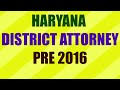 ada haryana contract act all questions assistant district attorney