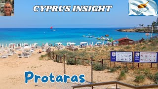 Protaras Cyprus 2024 - Stroll from Fig Tree Bay to Boat Pier.