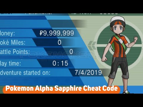 Pokemon Alpha Sapphire Cheat Code on Citra Emulator – Ducumon.click