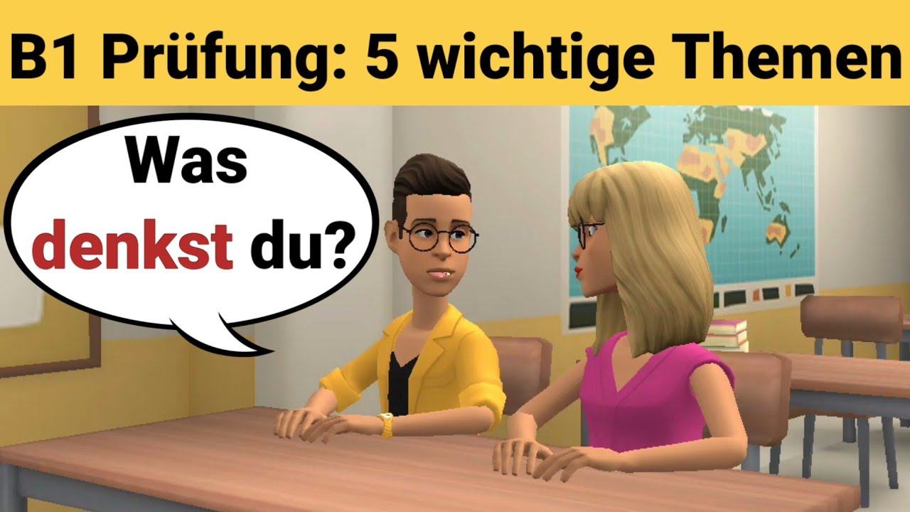 Mündliche Prüfung Deutsch B1 | Gemeinsam Etwas Planen/Dialog | 5 ...