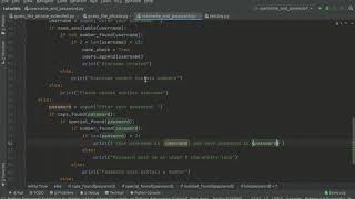 Project Based Python: Username and Password