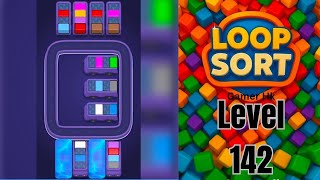 Loop Sort Level 142 Hard level Walkthrough Solution