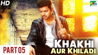 Khakhi Aur Khiladi (Kaththi) Super Hit Hindi Dubbed Movie | Part 05 | Vijay, Samantha Akkineni