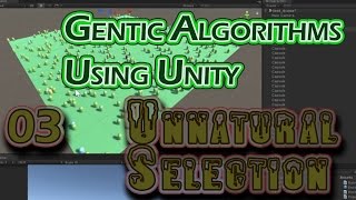Genetric Algorithm in Unity - Life, Death & Babies - P3