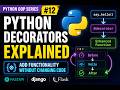 Python Decorators Explained | Python OOP Series #12
