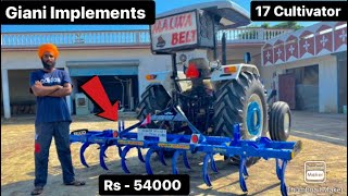 Newholland || 5630 || 17 Cultivators || Giani Implements || Rs - 54000 || Modifiedtractors || Youtub