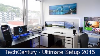 Ultimate Gaming \u0026 Editing Setup Tour Summer 2015 (TechCentury)