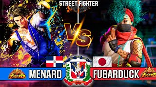 SF6 ▰MENARD (LUKE) VS FUBARDUCK (KIMBERLY) ▰ High Level Gameplay  streetfighter6