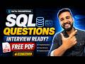 SQL Interview Questions for Data Engineers | Real Problems Asked in Interviews