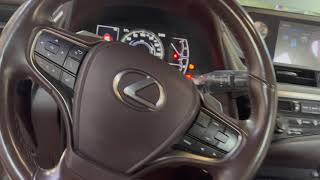 اصلاح مشكلة حساس الصدام لكزس es300h 2020 -صيانةparking assist lexus es300