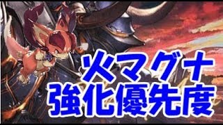 【グラブル】古戦場までに出来る！火マグナ編成強化優先度