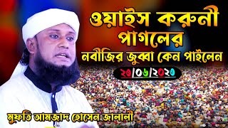 ওযাইস করুনী পাগল, নবীজি জুব্বা কেন পাইলেন,  আমজাদ হোসেন জালালী .  amjad hossen jalali waz