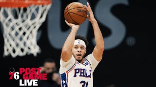 Sixers start their road trip in the win column | Sixers Postgame Live | NBC Sports Philadelphia