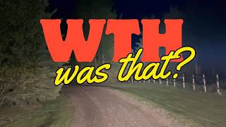 Trucker's Dash Cam Video Of A Sasquatch At A Rural Industrial Site