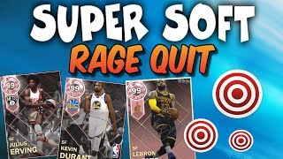 RedCityBoi23 Rage QUIT on SUPERMAX! Nba 2k18 Myteam VS Youtuber 5 OUT CHEESE Gets DESTROYED!