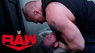 Brock Lesnar goes on a backstage rampage: Raw, Nov. 4, 2019
