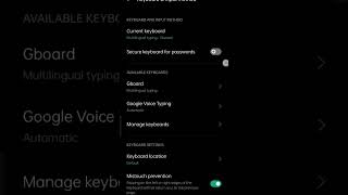 How to turn on Secure Keyboard in Oppo phone⌨️ #originalgaming #mobile #setting#oppo#learnnewthings