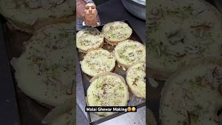 One of the best Malai Ghewar😍😋|| Indian Street Food